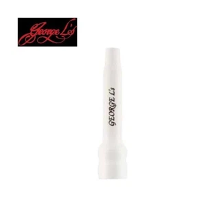 George L's 0.155"  Stress Relief Jacket - Straight Plug Jacket, White - Picture 1 of 1