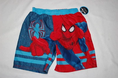 Bañador Spiderman rojo azul protección UV D.C. Comics TALLA 2T para niños pequeños Foto 1 de 2