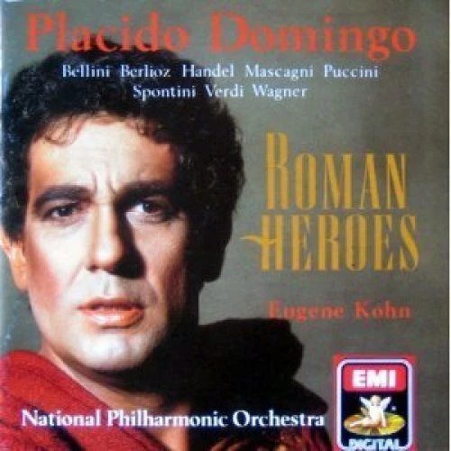 Plácido Domingo Roman heroes (1990, & National Philharmonic Orch./Kohn)  [CD] - Bild 1 von 1