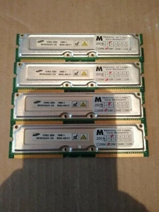 4x Samsung MR16R1624AF0 128mb 512mb Total - Picture 1 of 1