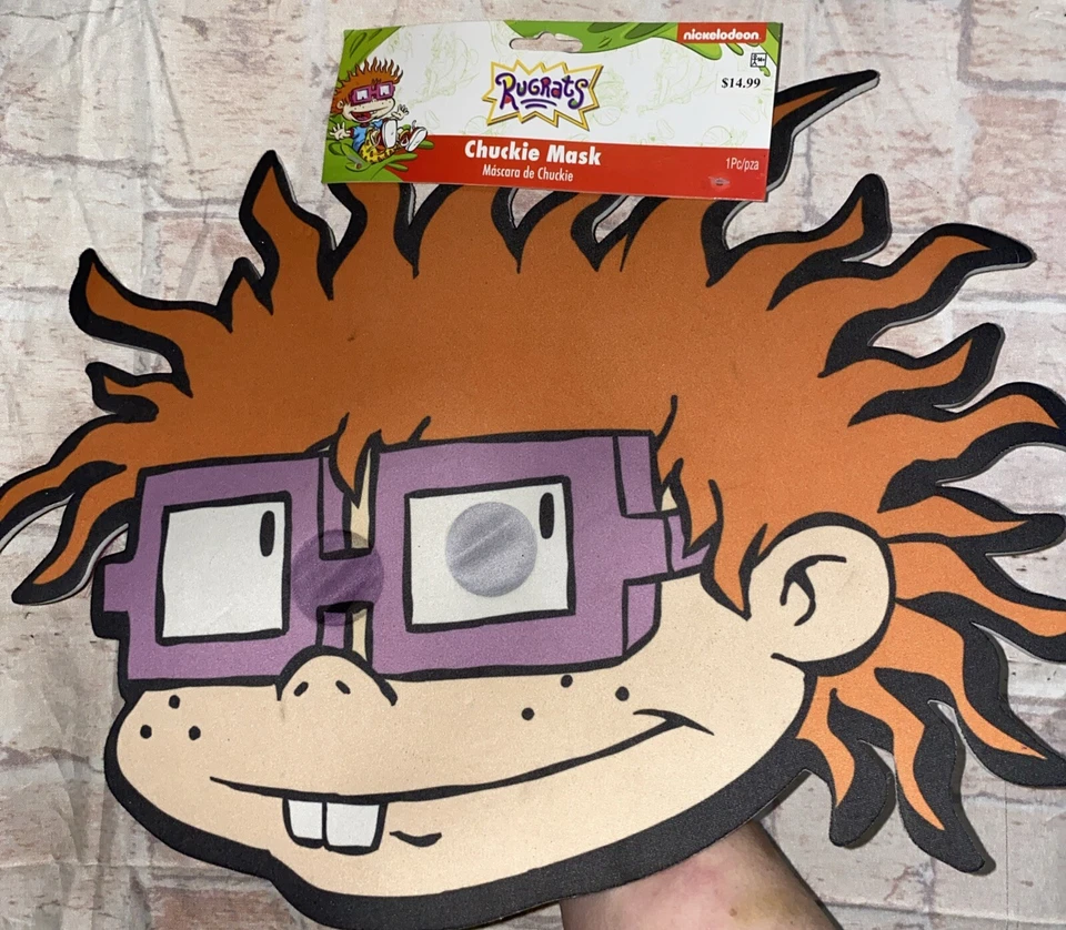 Nickelodeon Rugrats Chuckie Costume Mask Halloween Accessories - Image 1 of 1