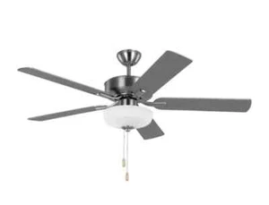 Monte Carlo Fan Company Linden 52 LED Ceiling Fan, Brushed Steel - 5LD52BSD - Picture 1 of 1
