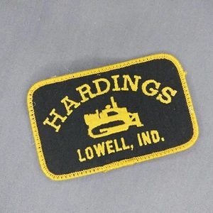 Parche Hardings Earth Movers Lowell IN Indiana 4 1/4"x 2.5" - Imagen 1 de 2