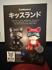 THE WEEKND x SUPERPLASTIC Kiss Land RED PANDA JANKY “ULTRA RARE” Colorway! - NEW