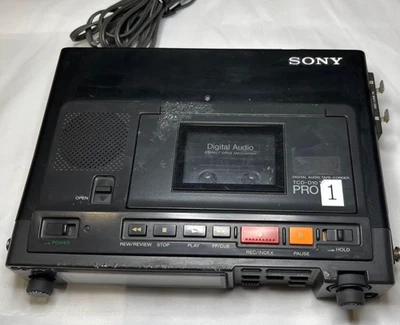 SONY TCD-D10 Digital Audio Tape Recorder Audio Rare 1988 Used From Japan - Image 1 of 4