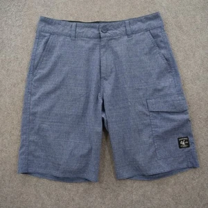 Vans Short Mens 32 Blue Vanphibian Flat Front Hybrid Swim Board Active Skate - Picture 1 of 11