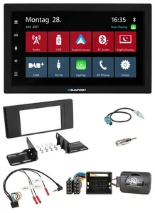Blaupunkt Lenkrad Bluetooth DAB 2DIN USB Autoradio für Land Rover Range Rover Vo - Bild 1 von 12