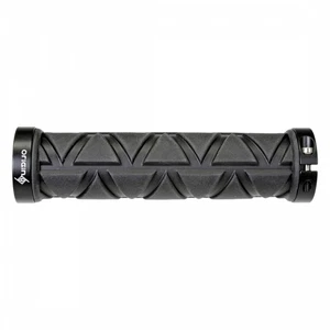 Origin8 Tri-Power Locking Dual Lock-On Bike Grips - Kraton Rubber, Alloy Clamps - Picture 1 of 1
