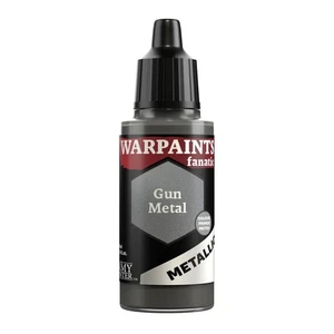Army Painter Warpaints Fanatic Metallic: Gun Metal 18ml - Picture 1 of 7