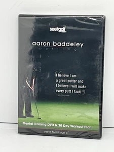 NEW Aaron Baddeley Putting Mental Training DVD & 30 Day Workout Plan - Picture 1 of 1