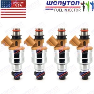 4 x Upgrade Fuel Injectors for Mazda Miata Protege Kia Sephia 1.8L 195500-2180 - Picture 1 of 7