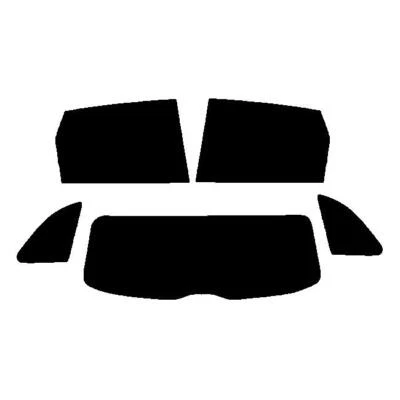 Pre Cut Window Tint for Audi Q5 2009-17 5% Limo Black Rear Car Tinting Film Film - Image 1 of 4