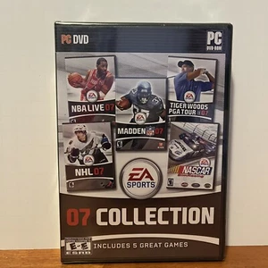 EA Sports 07 Collection NBA Live NHL Madden Tiger Woods PGA Tour Nascar PC NEW - Picture 1 of 4