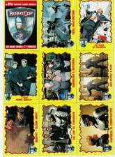 Robocop 2 Movie (1990, Topps) Trading Cards Singles Pick from list