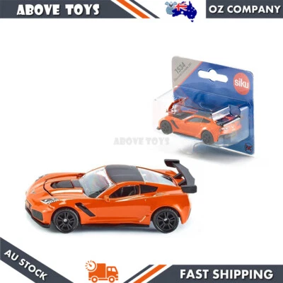 Siku Chevrolet Corvette ZR1 Naranja Diecast Metal Modelo Vehículo Juguete Foto 1 de 4