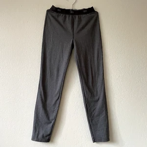REI Co-Op Thermal Base Layer Pants Kids Boys Size L 14-16 Gray Elastic Waist - Picture 1 of 10