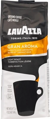 Lavazza, Gran Aroma Café Molido, Tostado Ligero, 340g (PACK DE 2) Foto 1 de 4