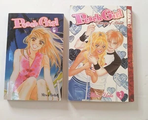 Peach Girl Vol. 6 & Change of Heart Vol. 1 Miwa Ueda Tokyopop Manga Lot 2 - Bild 1 von 4