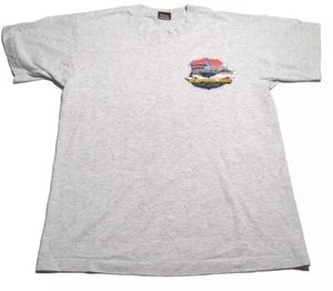 Vintage Harbor Patrol Metropolitan Police T-shirt Gray X-Large Badge Logo - Picture 1 of 8