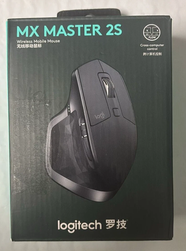 Logitech MX Master 2S Bluetooth 2.4GHz Advanced Wireless Mouse - Graphite - Image 1 of 1