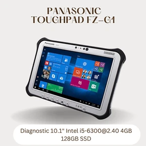 Panasonic Tablet ToughPad Rugged FZ-G1 MK4 LTE Intel i5-6300@2.40 4GB 128GB SSD - Picture 1 of 10