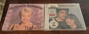 Captain & Tennille 2 CD Lot - Best of & Incurably Romantic NEW and SEALED - Picture 1 of 2