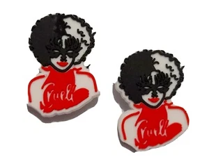 De'vil! ¡Juego de 2 dijes para zapatos! ¡NUEVO! ¡Para zapatos y más! ¡Compatible con cocodrilo! - Imagen 1 de 2