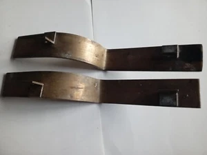 Vintage Solid Brass 7"Inches Decorative Display Brackets Plaque Furniture - Picture 1 of 7