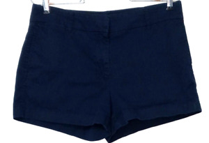 J. Crew, Women's Size 6, Navy Blue, Chino Shorts