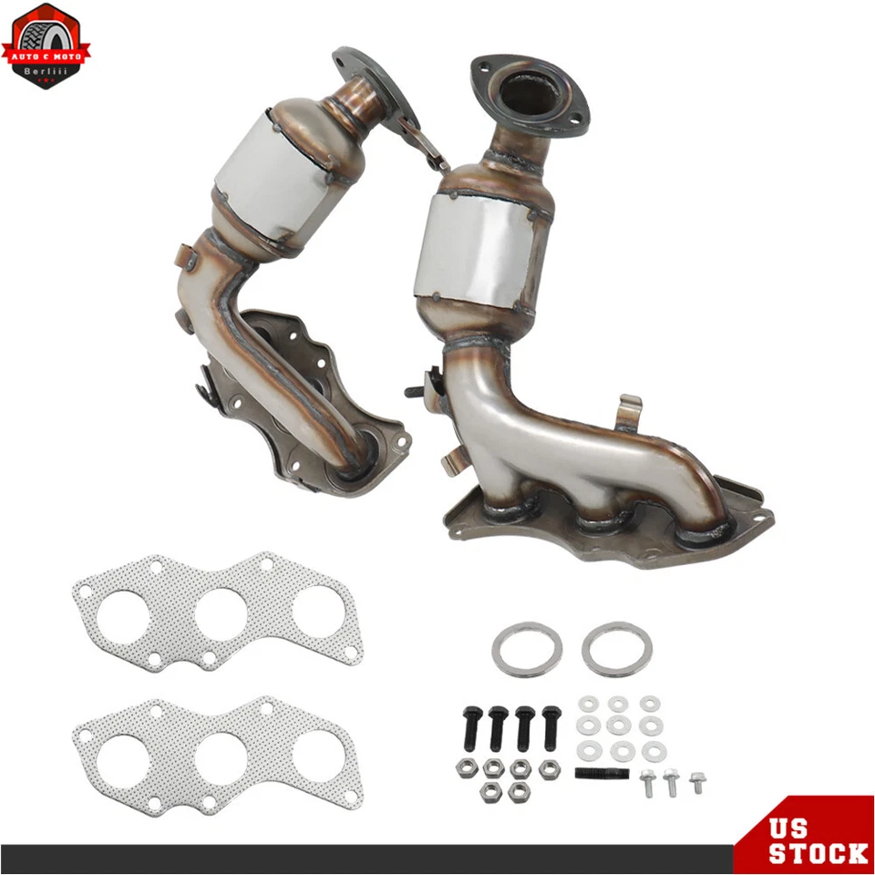 Convertidores catalíticos colector ambos lados para Toyota Sienna 2011/2012-2015 3,5 L V6 Foto 1 de 4
