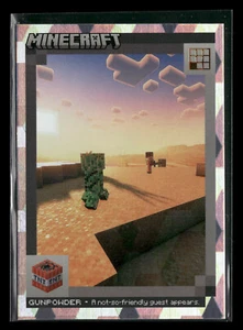 Panini Minecraft Gunpowder TNT Ingredient #7 #88 Cubic Foil - Picture 1 of 2