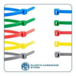 Fascette stringicavo - elettricista colorate in plastica - PHS - Imagen 1 de 9