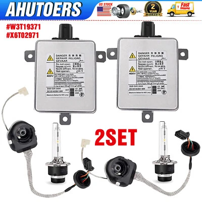 2SET HID Xenon Headlight Ballast Igniter Bulb For Acura TL 2002-2005 Honda S2000 - Image 1 of 4