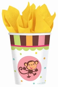 9oz jungle animals Baby Shower Paper Cups, 8ct - Picture 1 of 1