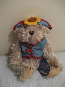MESSING KNOPFBÄR "Blüte" - Bild 1 von 6