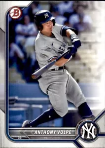 2022 BOWMAN DRAFT BASE PROSPECT BD68 ANTHONY VOLPE YANKEES - Picture 1 of 2