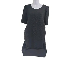 Motherhood Maternity Womens Dress Solid Black Rouched Sides Size XL - Picture 1 of 10