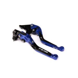 CNC Motorcycle Folding Extendable Brake Clutch Levers For YAMAHA FZ09 2014-2017