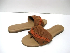 UGG BINX WOMEN FLIP FLOPS CHESTNUT US 9.5 /UK 8 /EU 40.5  - Picture 1 of 3