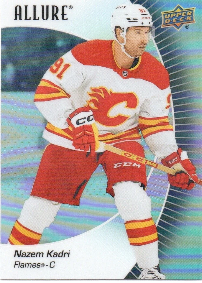 23-24 2023-24 Allure Nazem Kadri BLACK Rainbow #63-Flames - Image 1 of 1