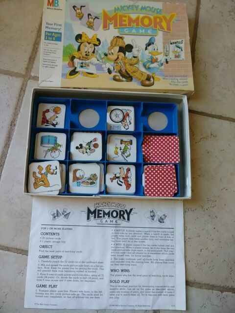 Mickey Mouse Clubhouse Memory Game (Brand New, Sealed) 2007 Milton Bradley