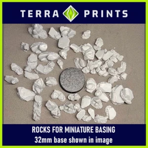 ROCKS and Rock Piles - resin - for model trains or wargame miniatures - basing - Picture 1 of 4