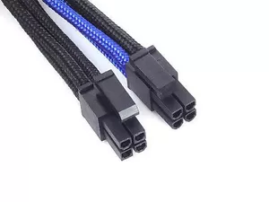 Silverstone Black/Blue PP07-EPS8BA Cable,1 x 8pin to EPS12V 8pin(4+4) connector - Picture 1 of 2