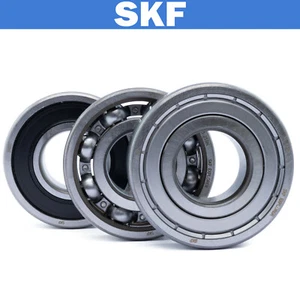 SKF Kugellager 6200 6201 6202 6203 6204 6205 6206 6207 6208 6210 ZZ 2RS offen C3 - Bild 1 von 10