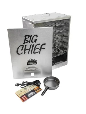 Smokehouse Products Big Chief Electric Smoker Big Chief carga frontal - Imagem 1 de 3