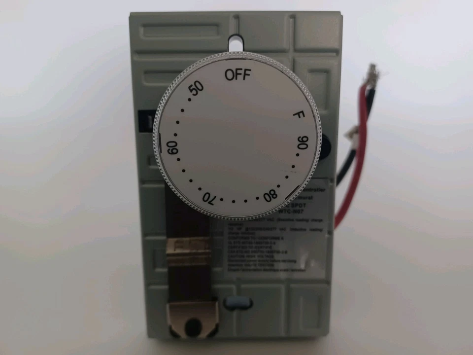 Dr. Infrared Heater DR-001 Wall Thermostat 4 wires single or Double poles 120... - Image 1 of 4