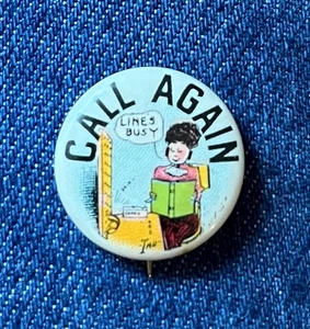 Funny 1912 Comic Cartoons "Call It Again" Hassan BP 7/8" Cello Humor - Picture 1 of 2