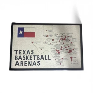 Arenas basket Texas incorniciata arte 11x17 - Foto 1 di 5