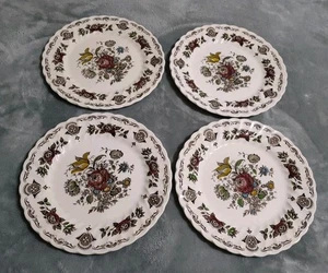 Myotts Bouquet 4er Set Speiseteller Staffordshire England Vintage 10 cm - Bild 1 von 20