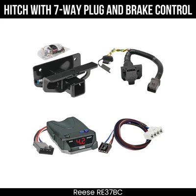 Control de freno Reese enganche remolque paquete para 03-08 Dodge Ram 1500 03-09 2500 3500 44603 Foto 1 de 4